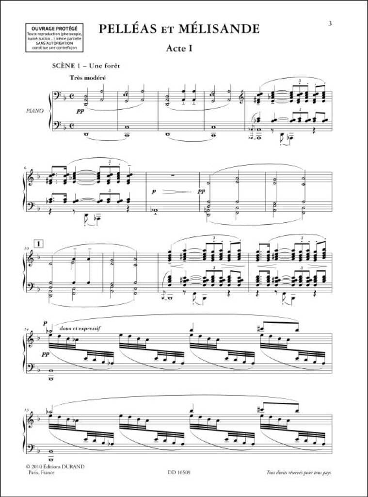 Debussy: Pelléas et Mélisande – Ficks Music
