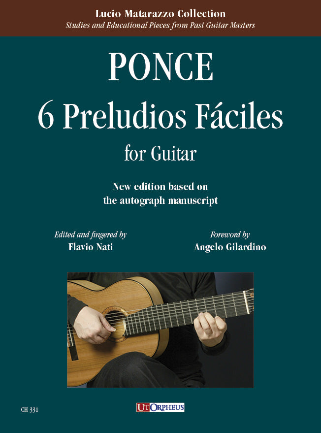 Ponce: 6 Preludios Fáciles for Guitar