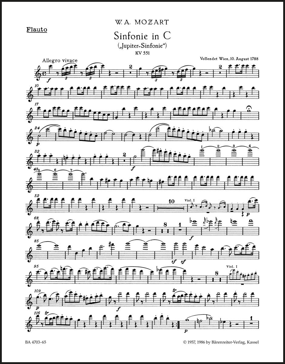 Mozart: Symphony No. 41 in C Major, K. 551 ( Mozart: Symphony No. 41 in C Major, K. 551 (