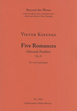 Kosenko: Five Romances after Alexandr Pushkin, Op. 20