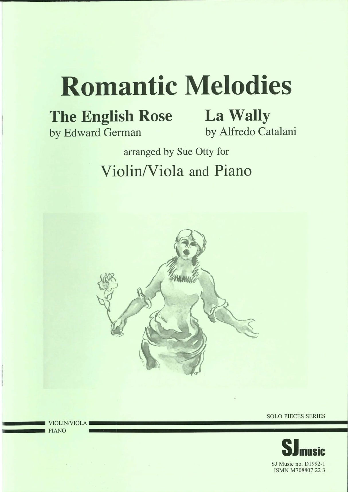 Romantic Melodies arr. for Violin & Piano