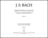 Bach: Singet dem Herrn ein neues Lied, BWV 225