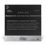 D'Addario Kaplan Vivo Violin String Set 4/4