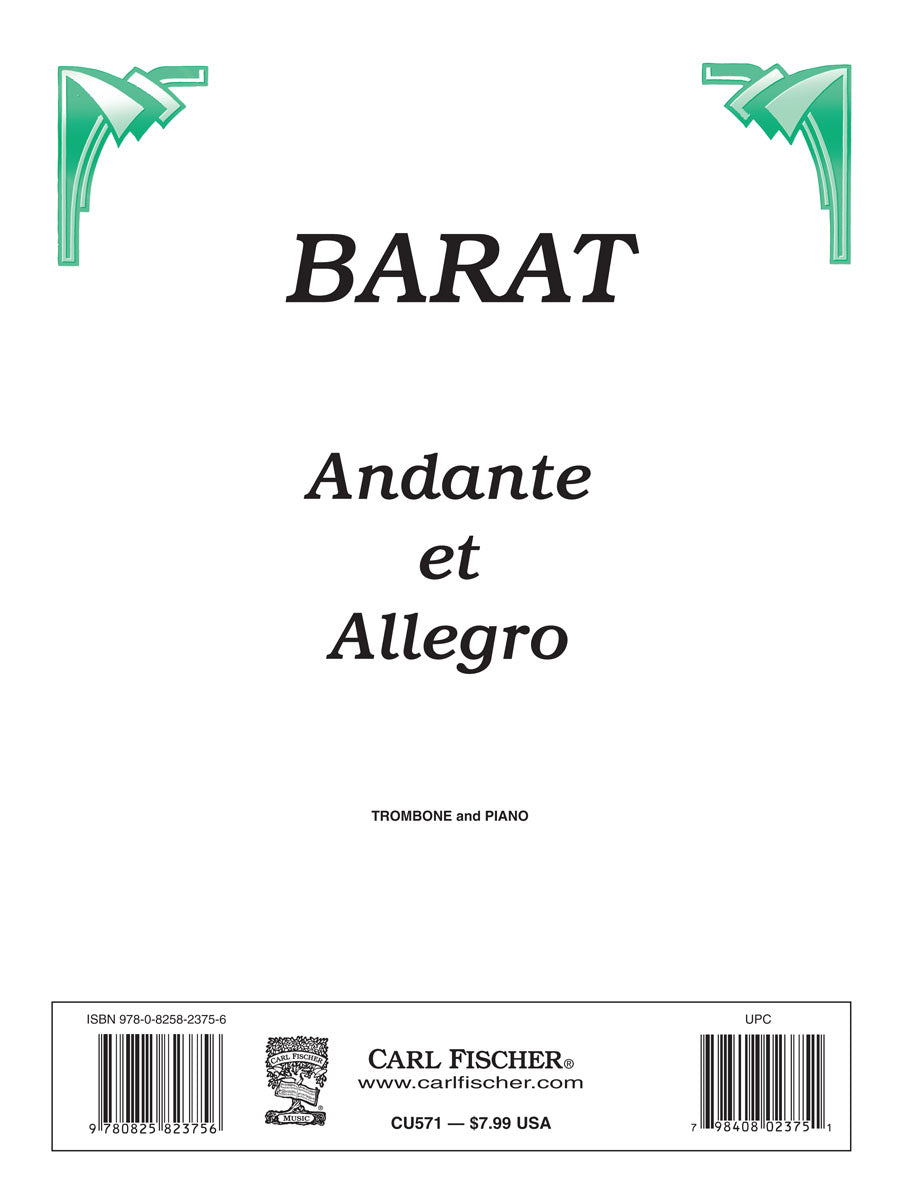 Barat: Andante et Allegro