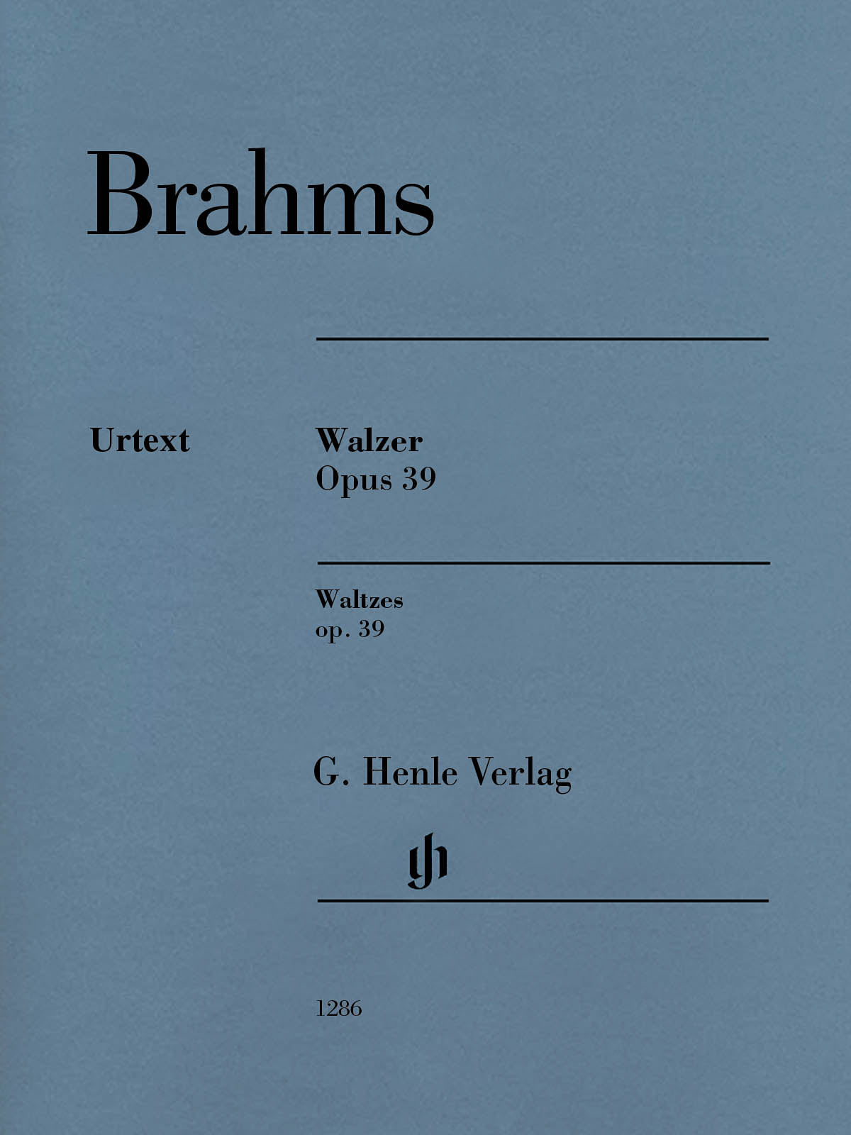 Brahms: Waltzes, Op. 39 (Solo Piano) – Ficks Music