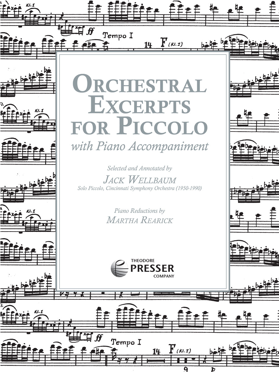 邦楽 music for parco Orchestral Excerpts for Piccolo – Ficks Music