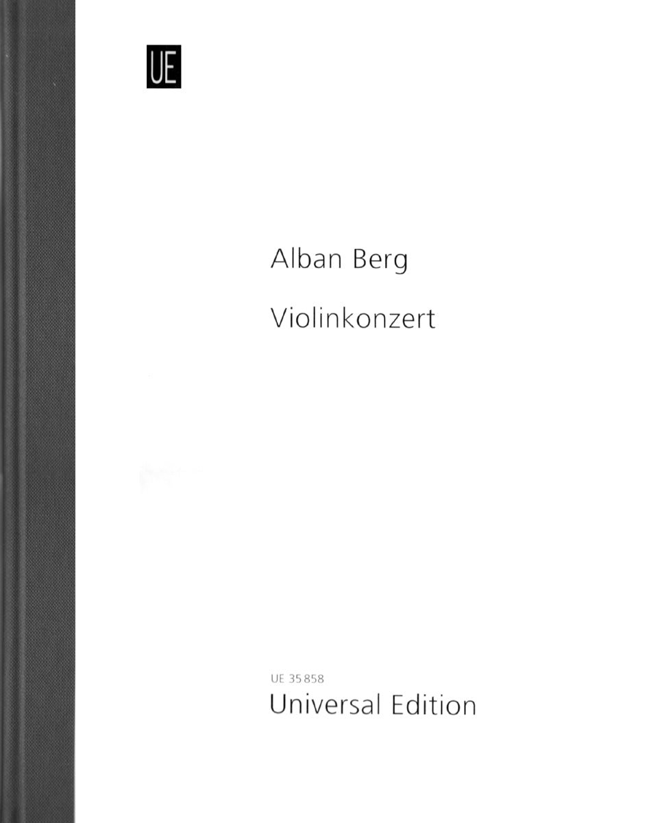 Berg: Violin Concerto – Ficks Music