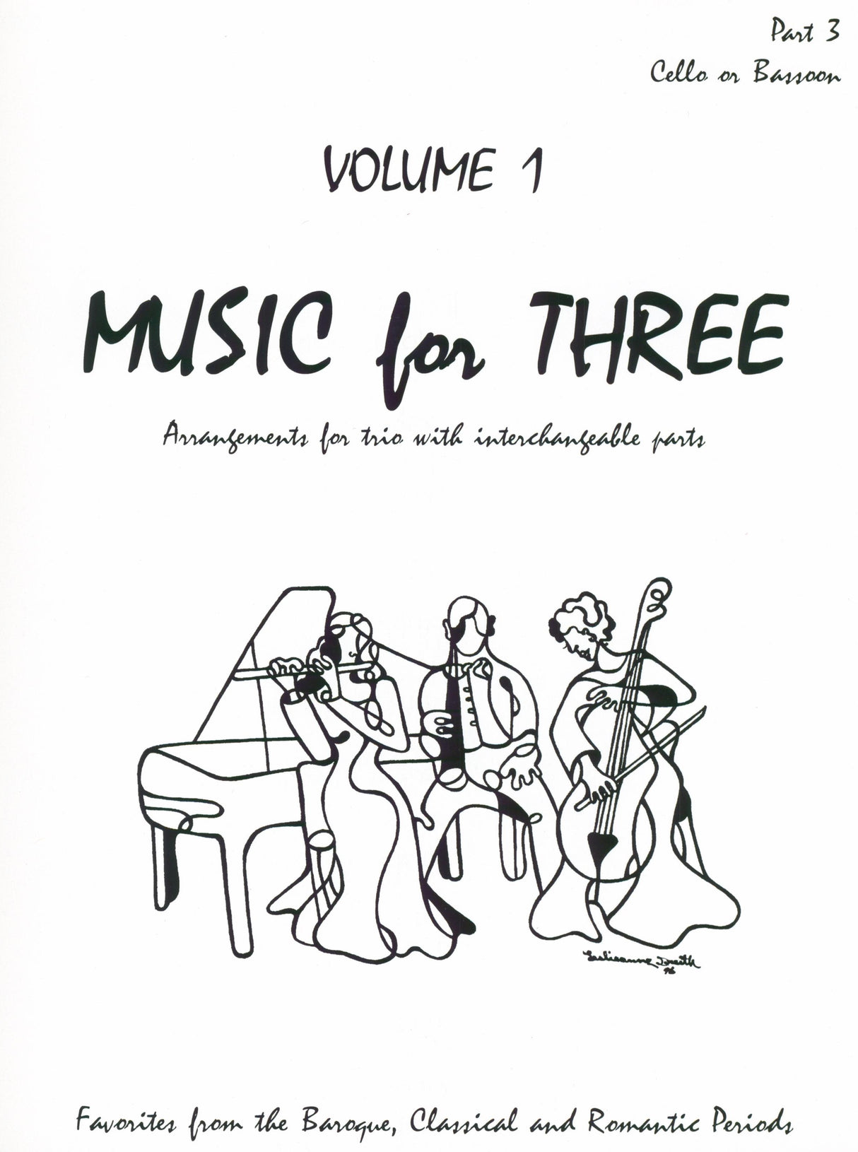 Music for Three - Volume 1 (for piano trio or mixed trio)