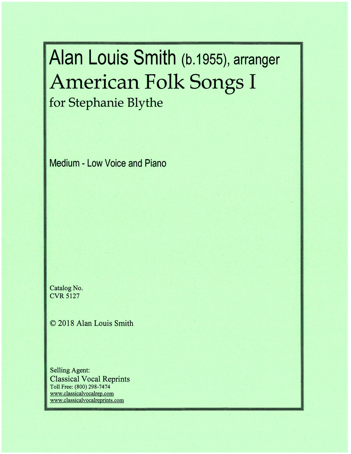 American Folk Songs - Volume 1