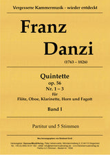 Danzi: 3 Wind Quintets, Op. 56, No. 1-3