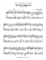 Adams: Themes for Piano from "Sleep in the Stables"