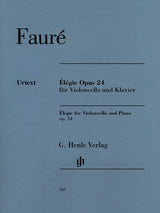 Fauré: Élégie for Cello and Piano, Op. 24