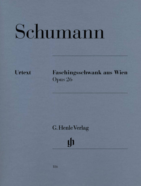 A Defferent Schumann　Vol.1　ヴェンツァーゴ、カシオーリ Schumann: Carnival of Vienna, Op. 26 – Ficks Music