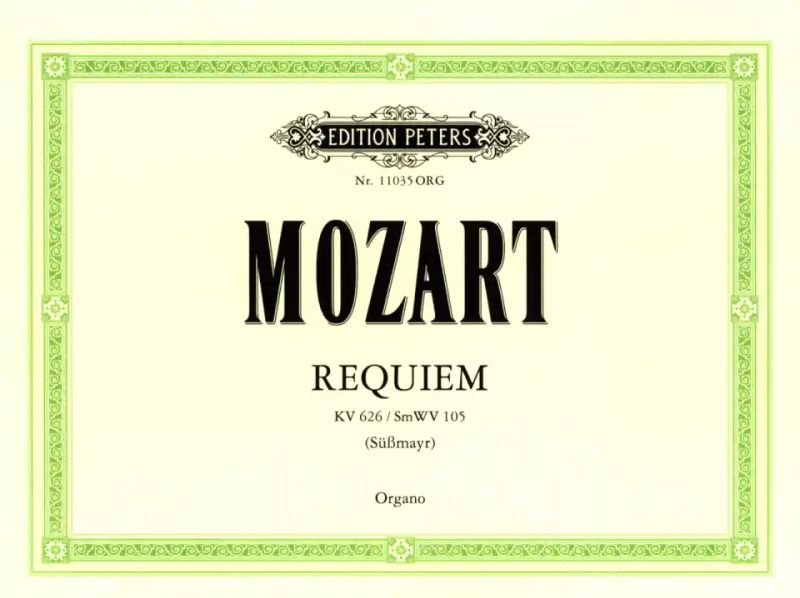 Mozart: Requiem, K. 626 - completed by Süßmayr – Ficks Music