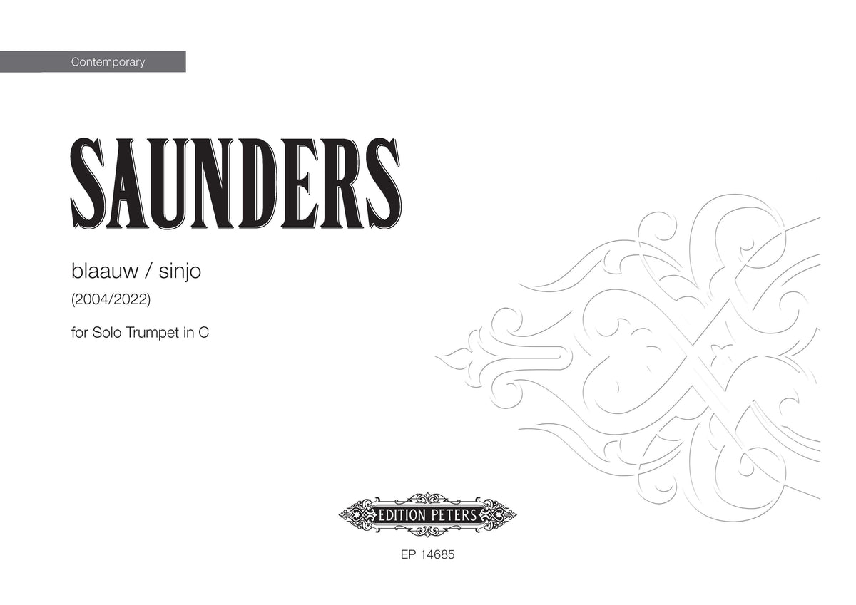 Saunders: blaauw / sinjo