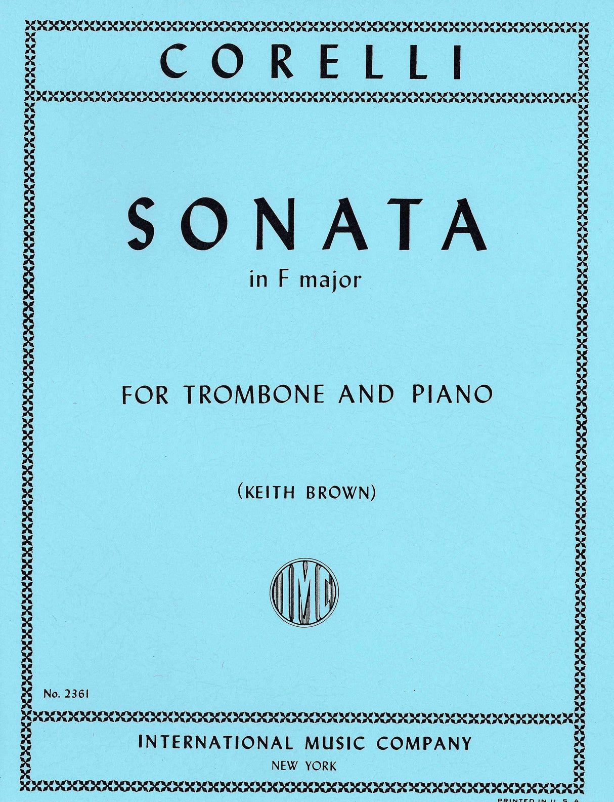 Corelli: Sonata No. 10 in F Major