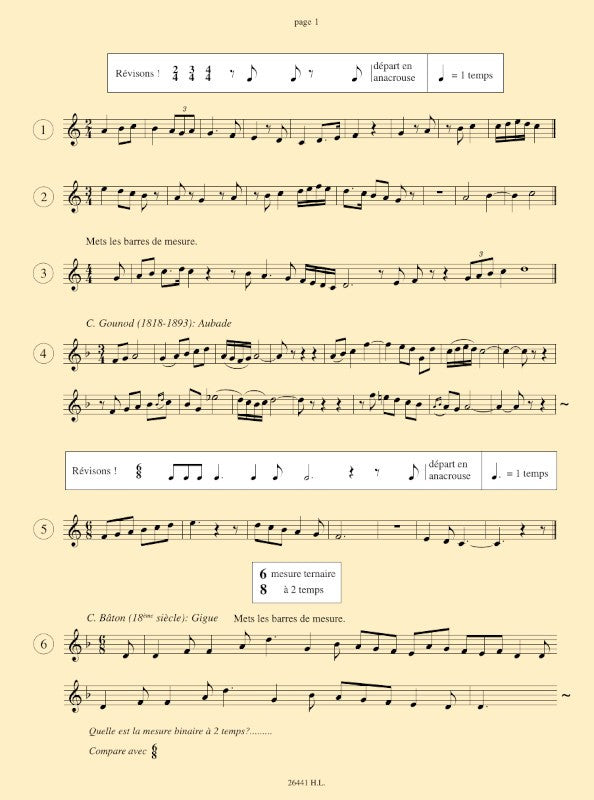 Je découvre la clé de sol et la clé de fa - Volume 3