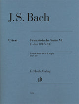 Bach: French Suite No. 6 in E Major, BWV 817