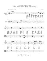 Shatin: Sister Thou Wast Mild and Lovely