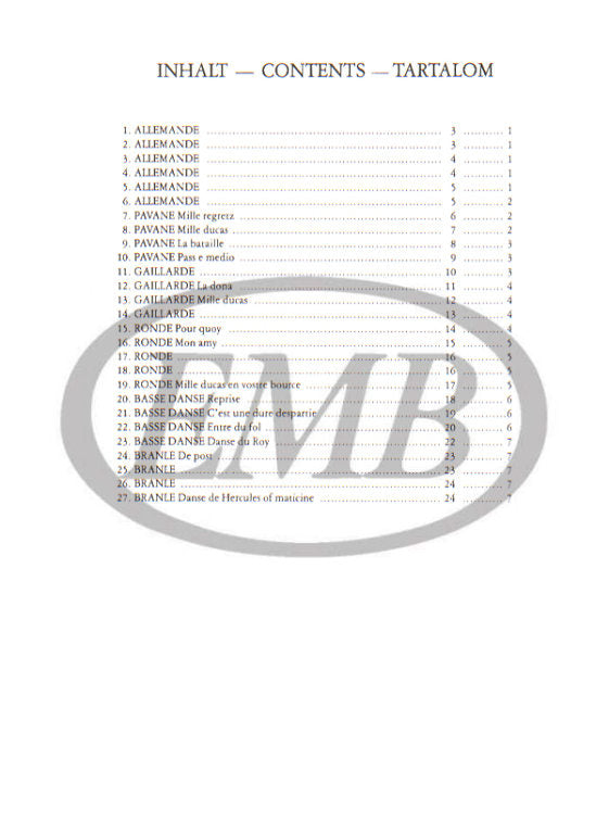 Renissance Dances for Flute & Guitar