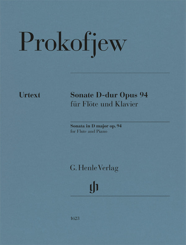 Prokofiev: Flute Sonata in D Major, Op. 94