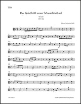 Bach: Der Geist hilft unser Schwachheit auf, BWV 226