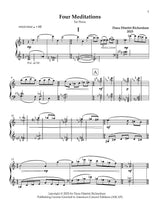 D. Richardson: Four Meditations