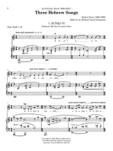 R. Stern: 3 Hebrew Songs