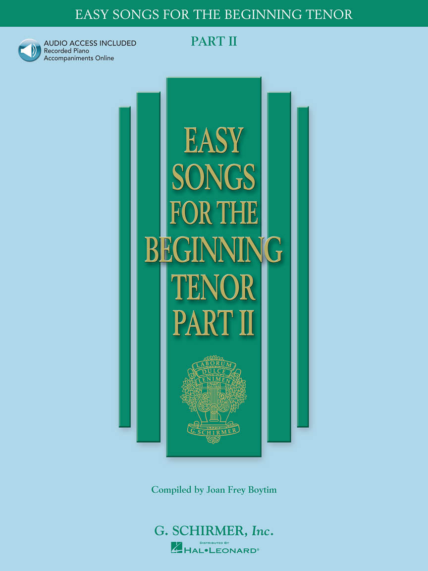 Easy Songs for the Beginning Tenor – Volume 2