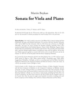 Boykan: Viola Sonata