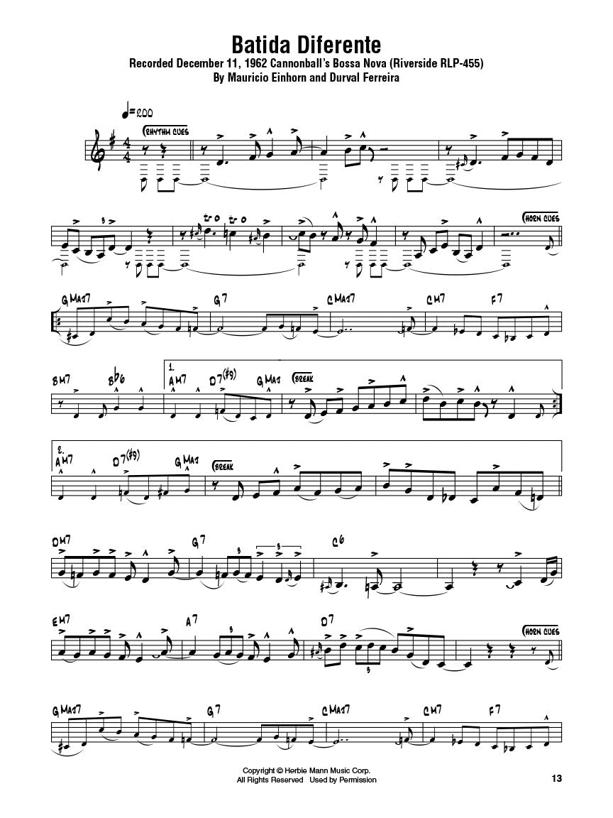 Cannonball Adderley Omnibook