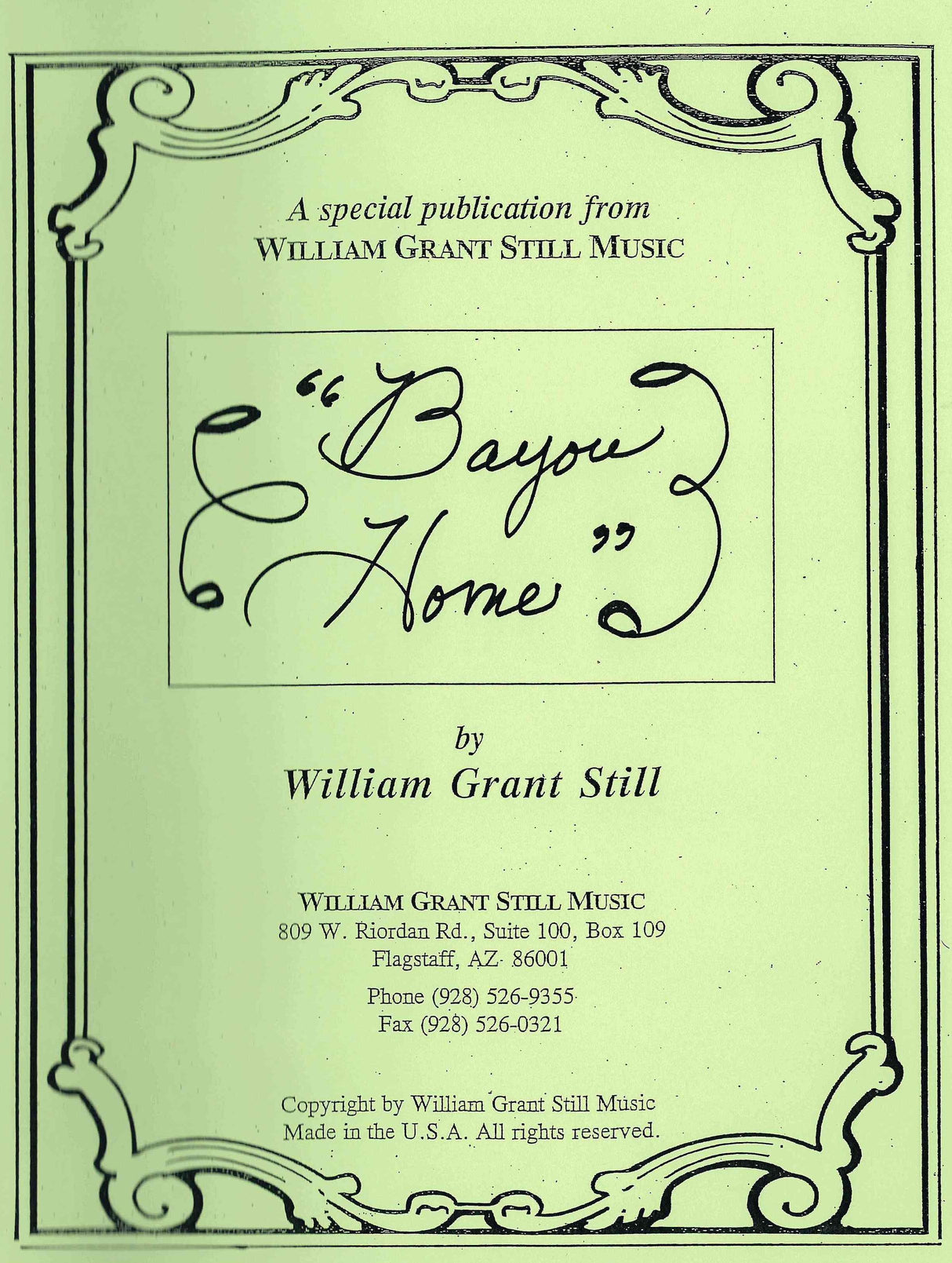 Still: Bayou Home