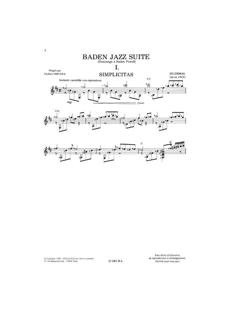 Jirmal: Baden Jazz Suite