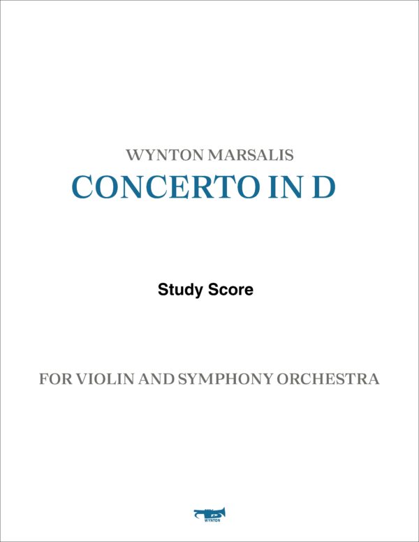 Marsalis: Violin Concerto in D Major