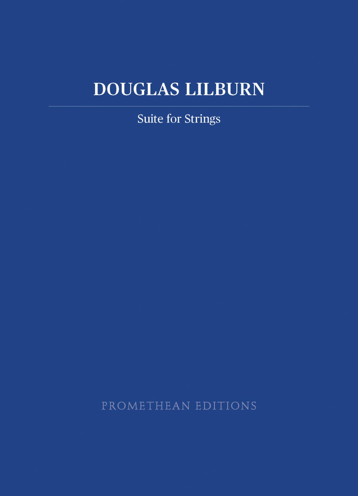 Lilburn: Suite for Strings