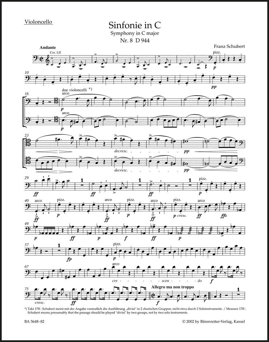 Schubert: Symphony No. 8 in C Major, D 944 (