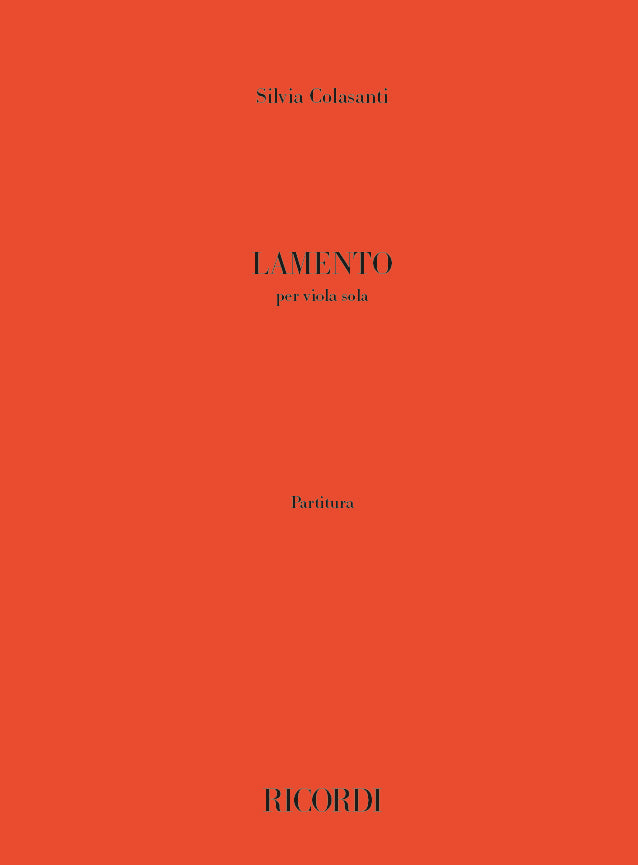 Colasanti: Lamento