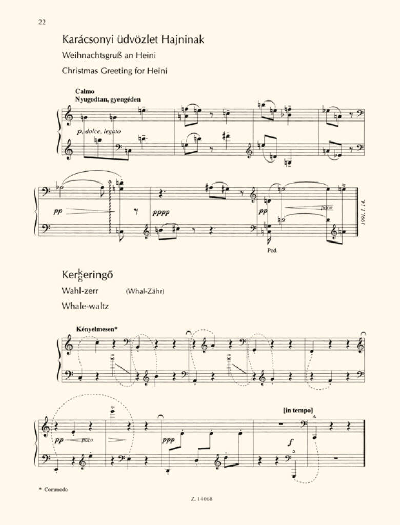 Kurtág: Games (Játékok) - Volume 6