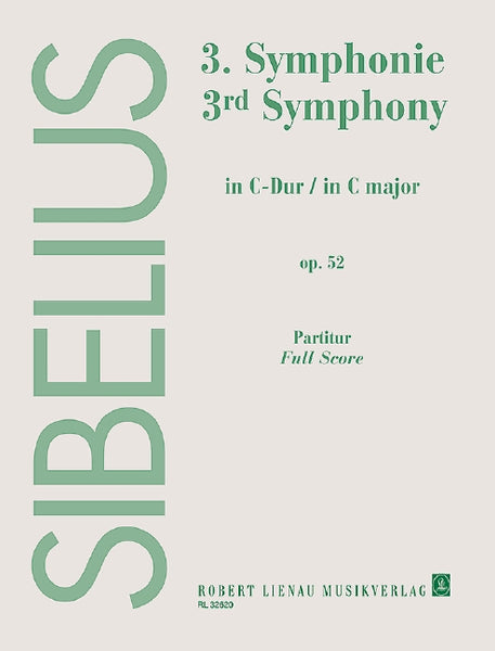 Sibelius: Symphony No. 3 in C Major, Op. 52 – Ficks Music