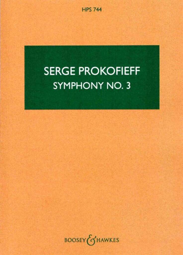 Prokofiev: Symphony No. 3, Op. 44 – Ficks Music
