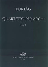 Kurtág: String Quartet No. 1, Op. 1
