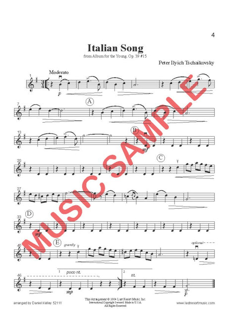 Intermediate Music for Three - Volume 1