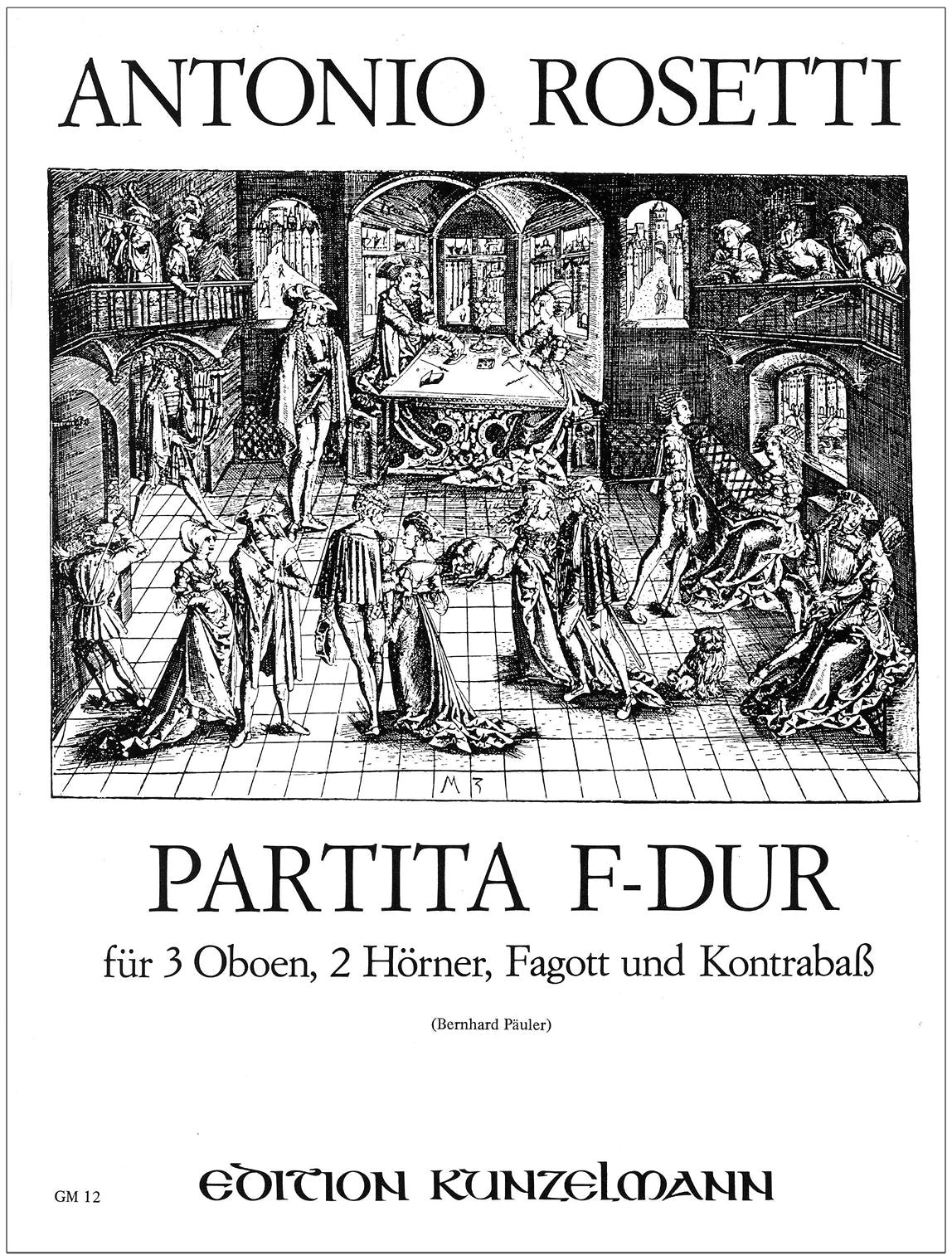 Rosetti: Partita in F Major, M B19