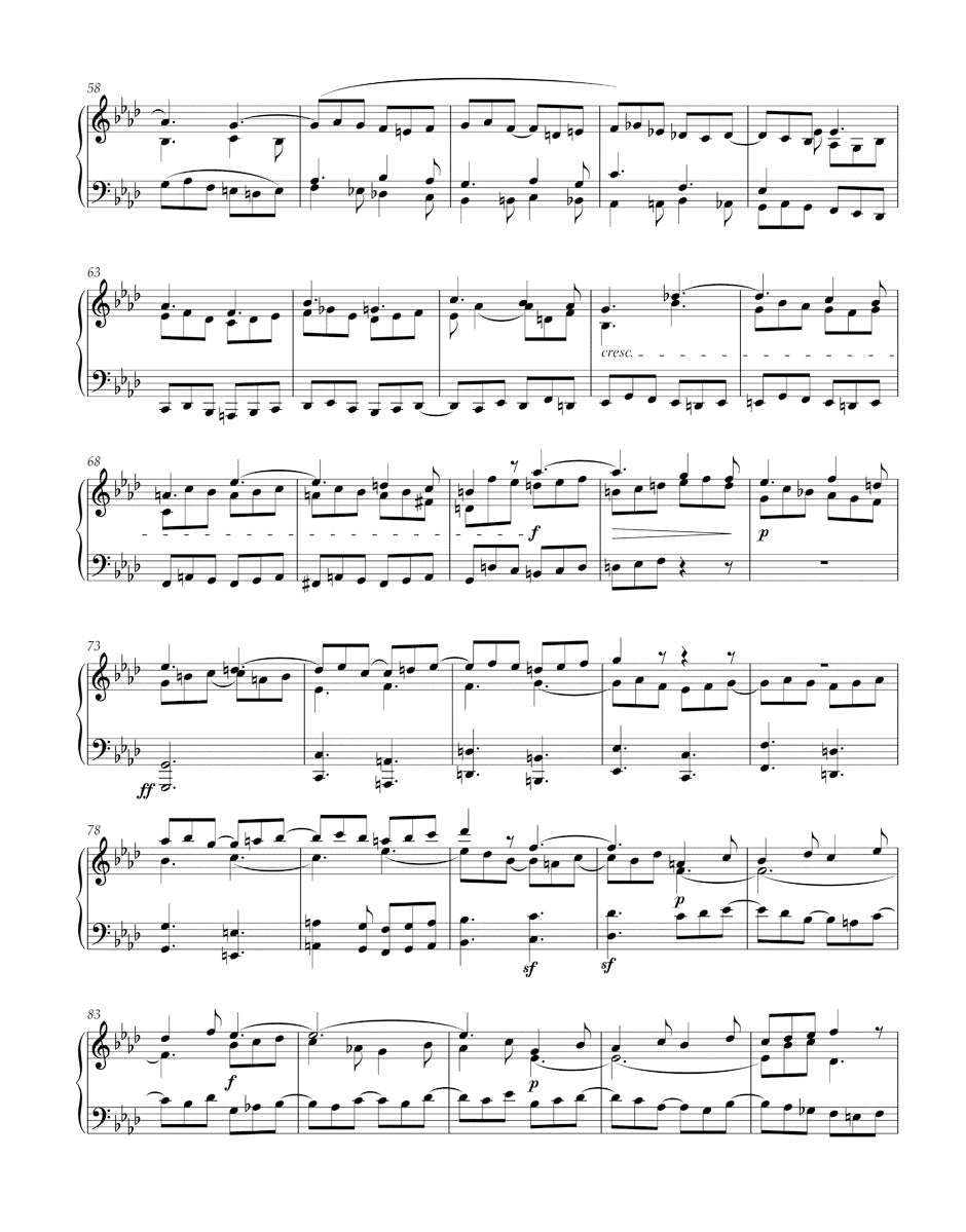Beethoven: Piano Sonata No. 31 in A-flat Major, Op. 110 – Ficks Music