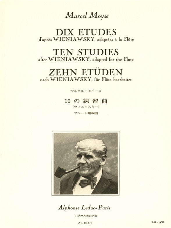 Moyse: 10 Etudes after Wieniawski