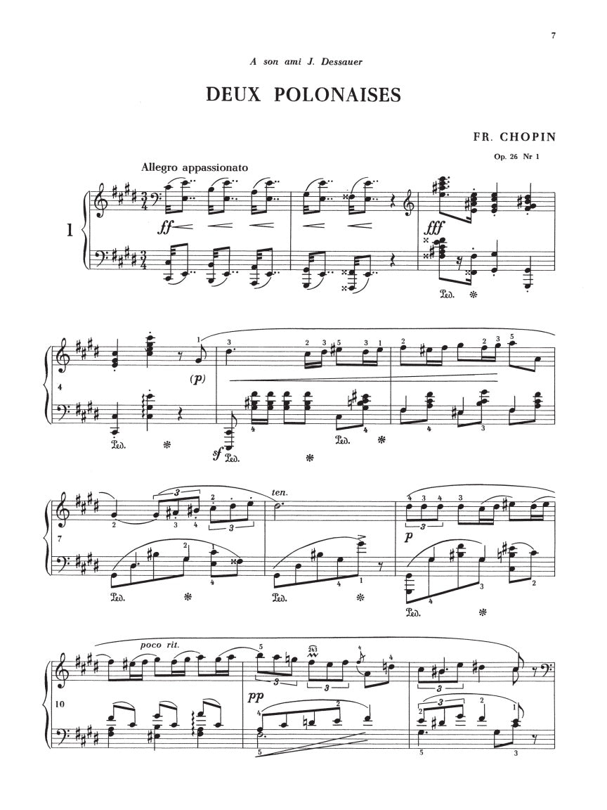Chopin: Polonaises – Ficks Music