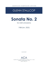 Stallcop: Violin Sonata No. 2