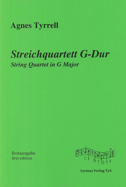 Tyrrell: String Quartet in G Major