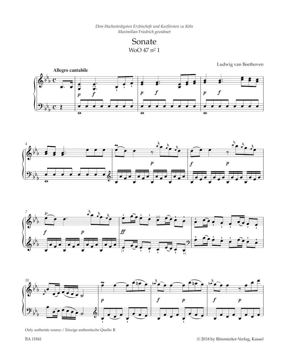 Beethoven: Piano Sonatas - Volume 1 – Ficks Music
