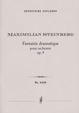 Steinberg: Fantaisie dramatique, Op. 9